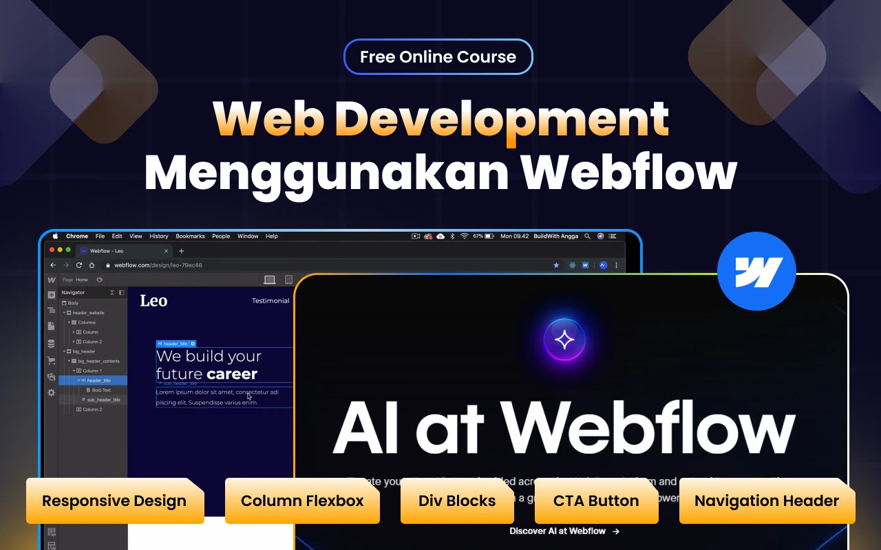 Web Development Menggunakan Webflow